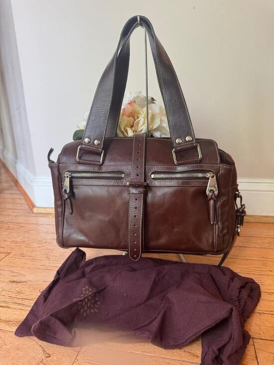 Mulberry Handbags - MULBERRY Mabel brown leather Shoulder Bag (PU180